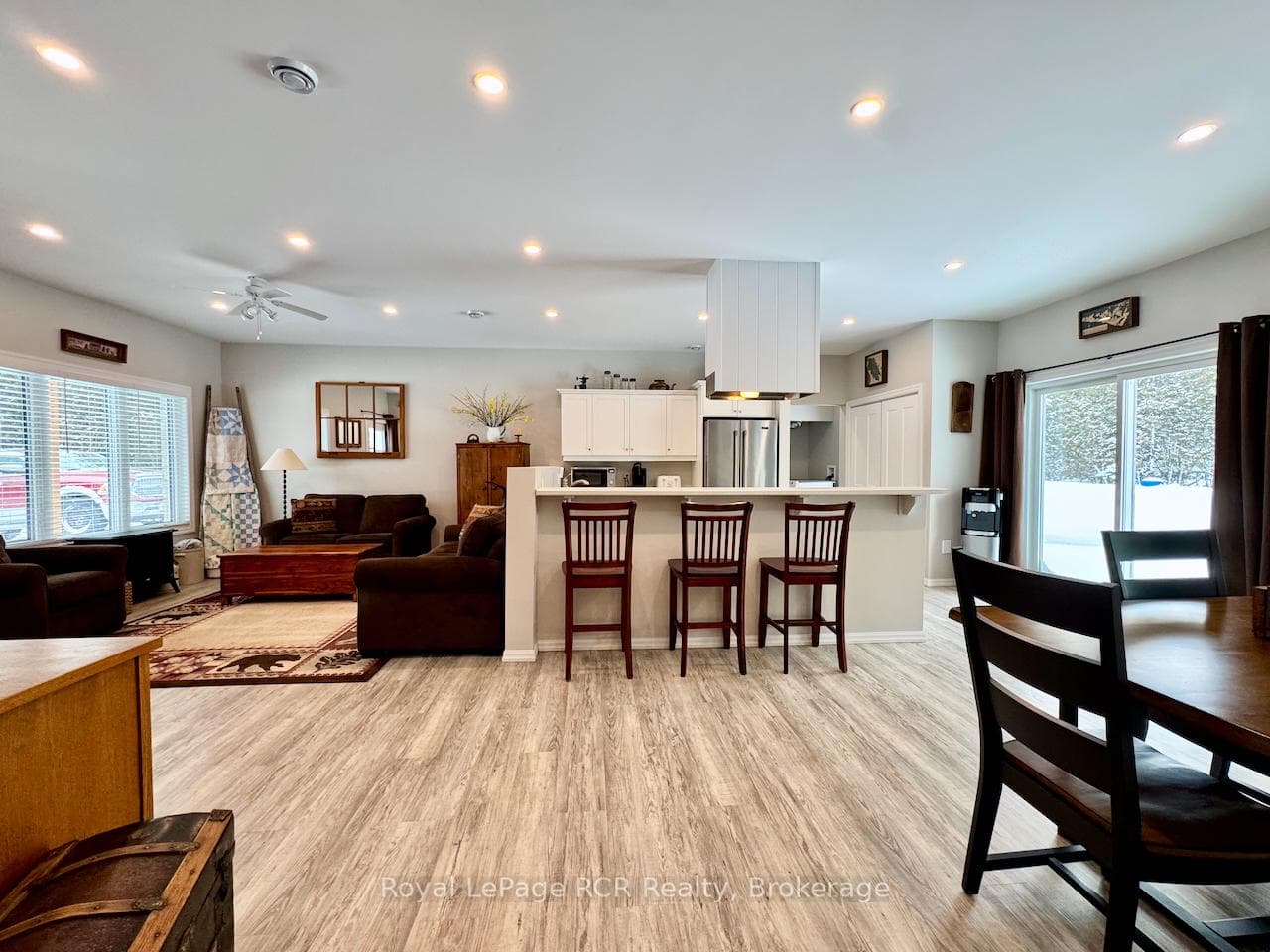 Great room living.