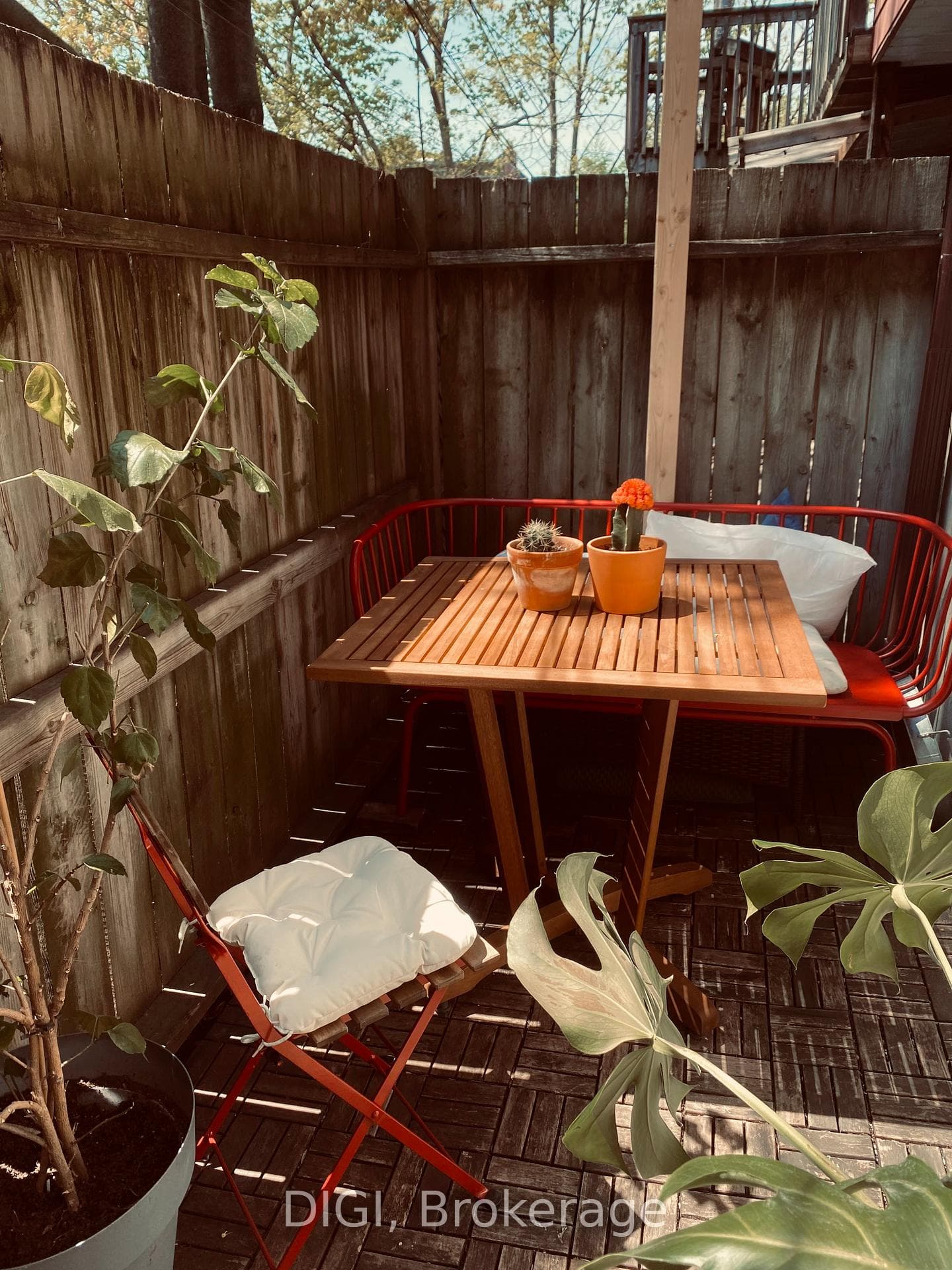 outside shared area
