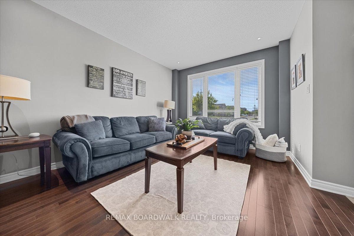 Hardwood flooring throughout the main level