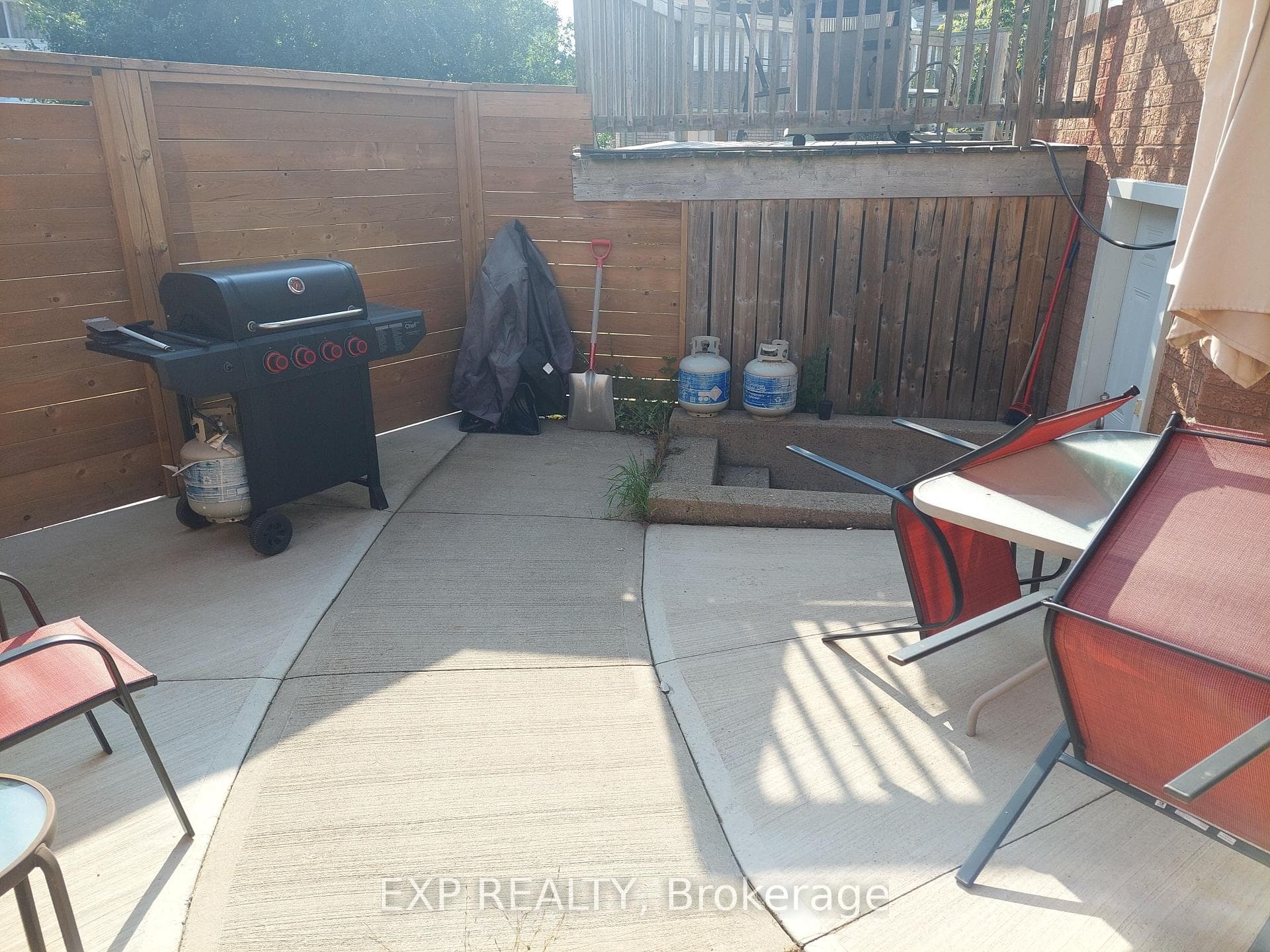 Rear Fenced Courtyard for Tenants