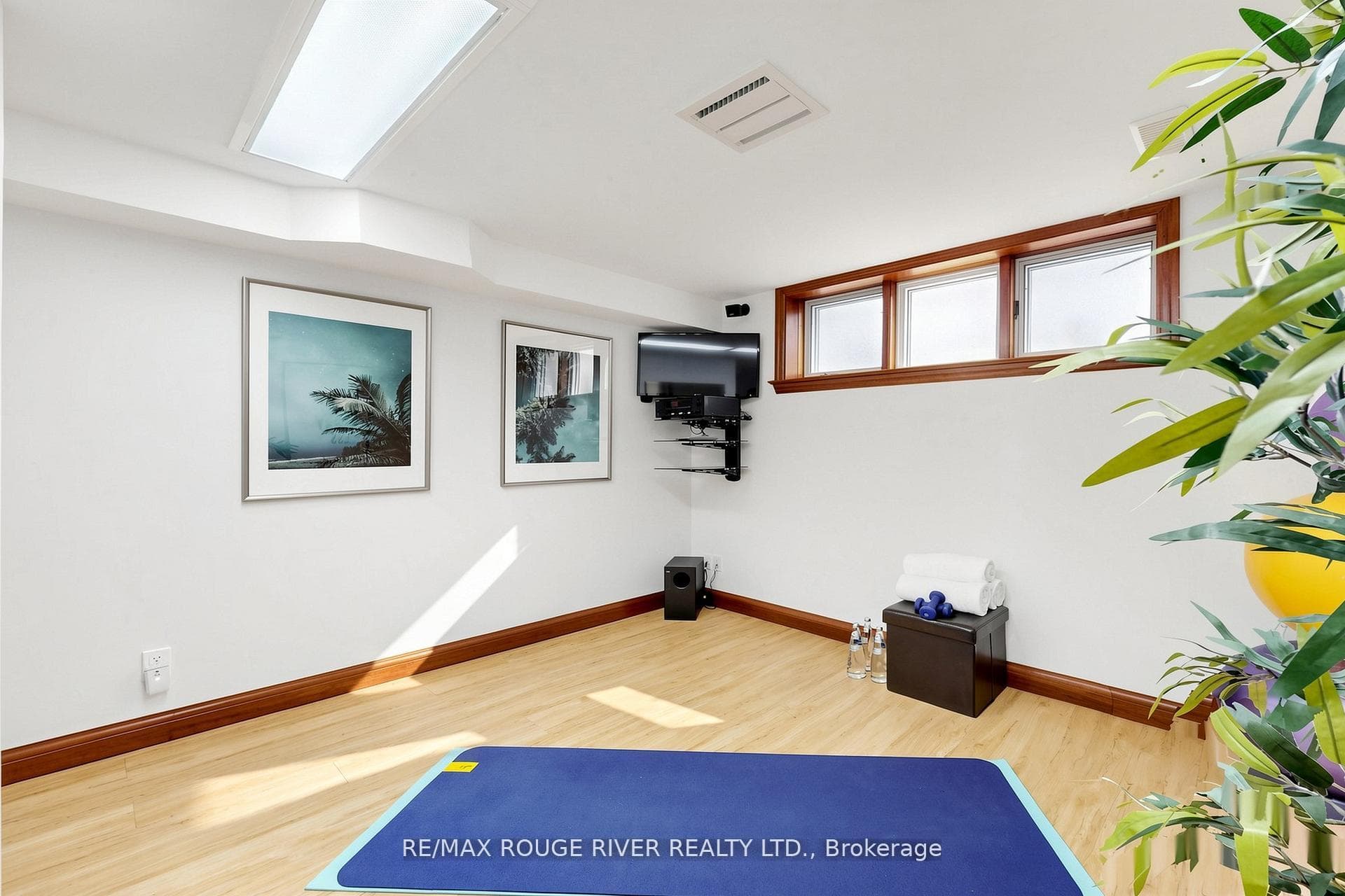 Yoga/exercise room