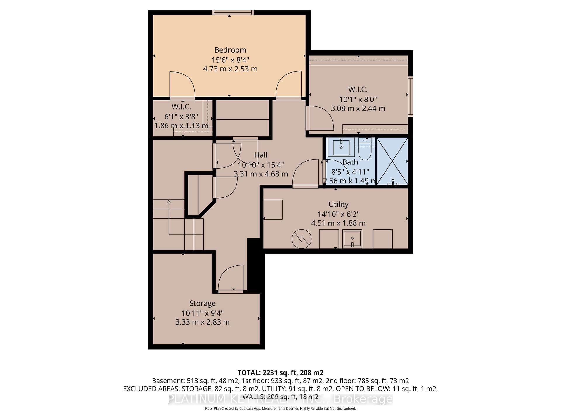 Basement - Floor plan
