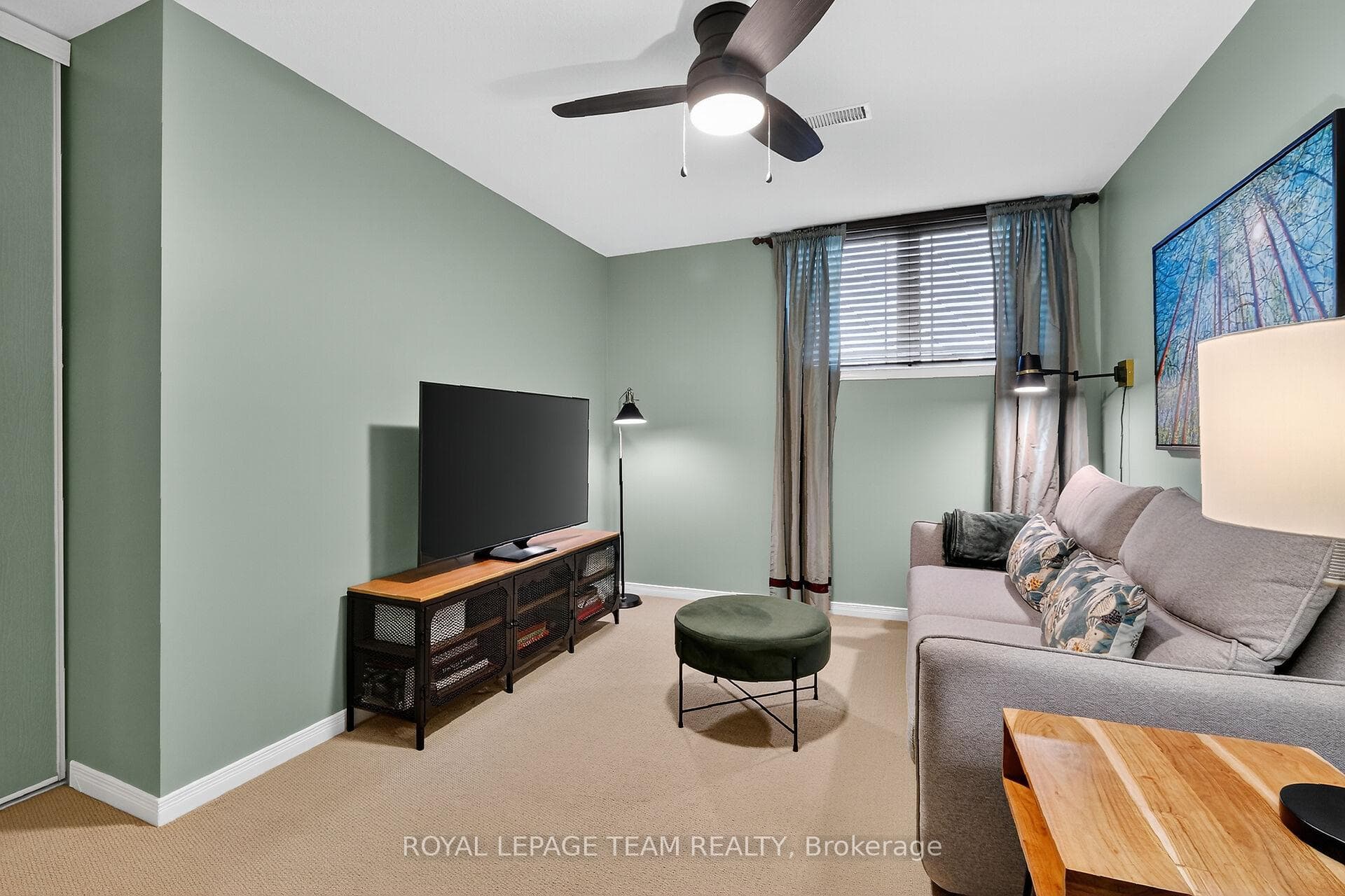 2nd BR currently used as a Den.