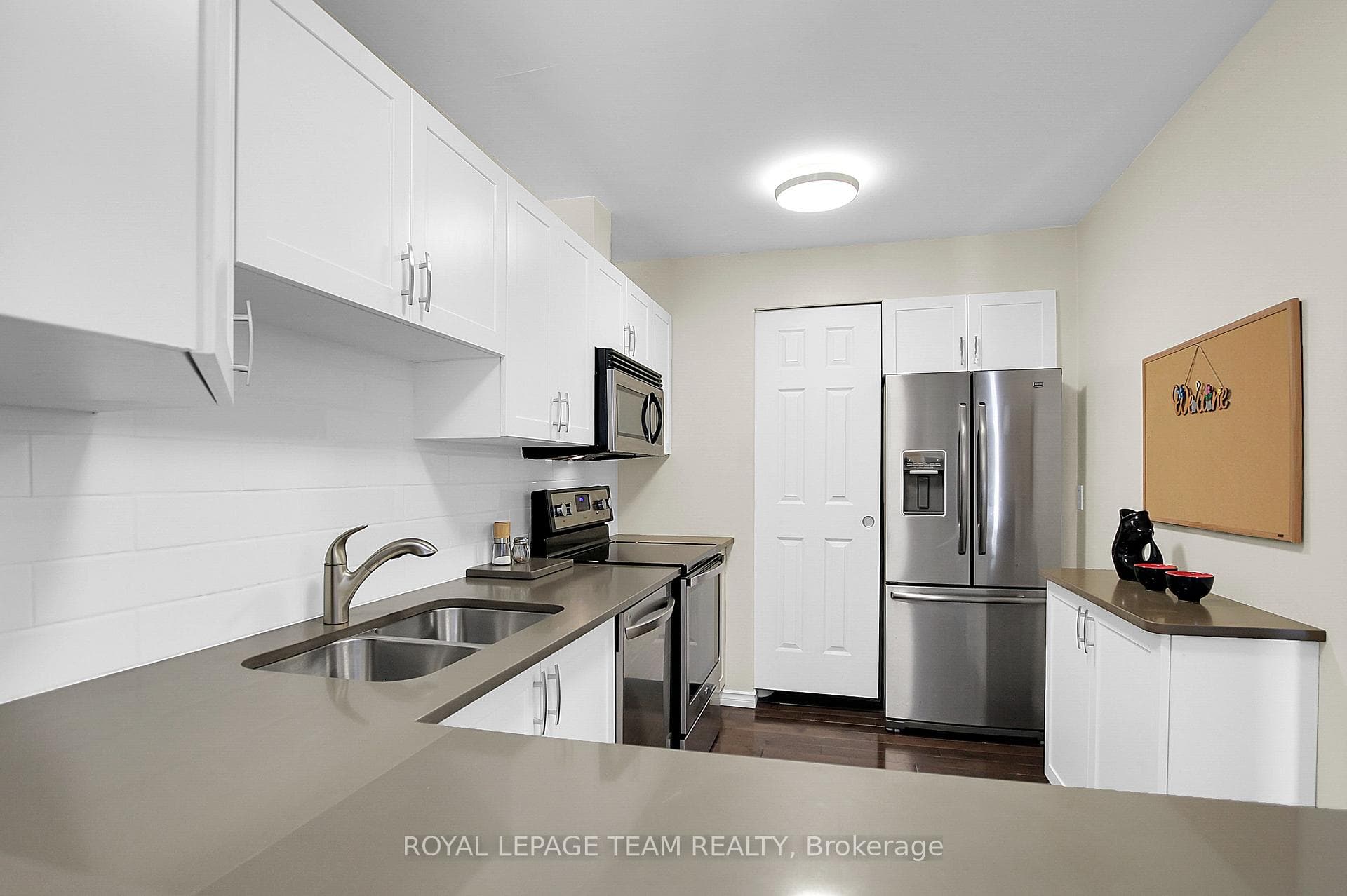 Pocket door into walk-in pantr