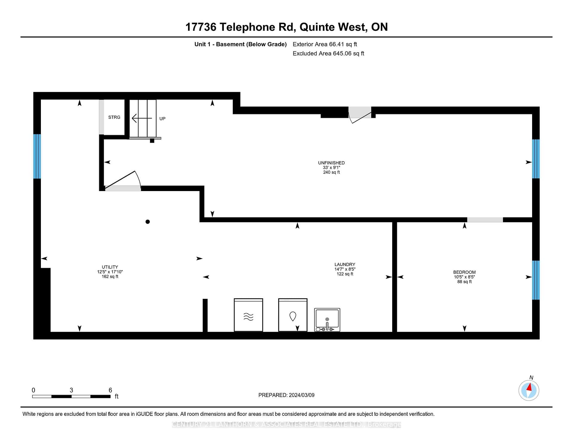 Front Unit - Basement