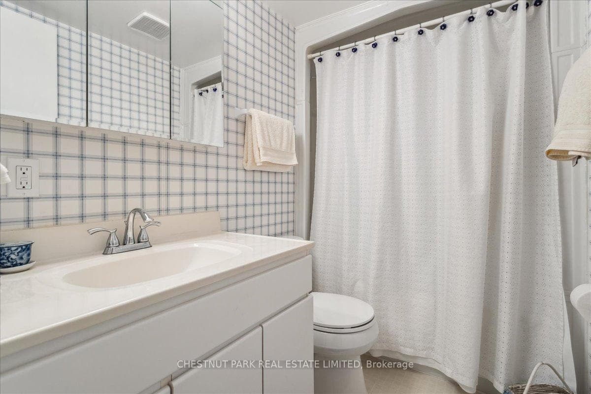 4 piece bathroom in lower level