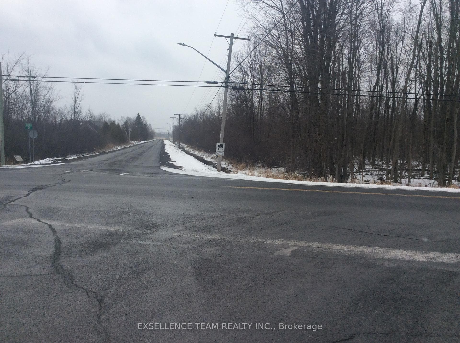 South East Corner of Tolmies corners Rd and Hwy 43