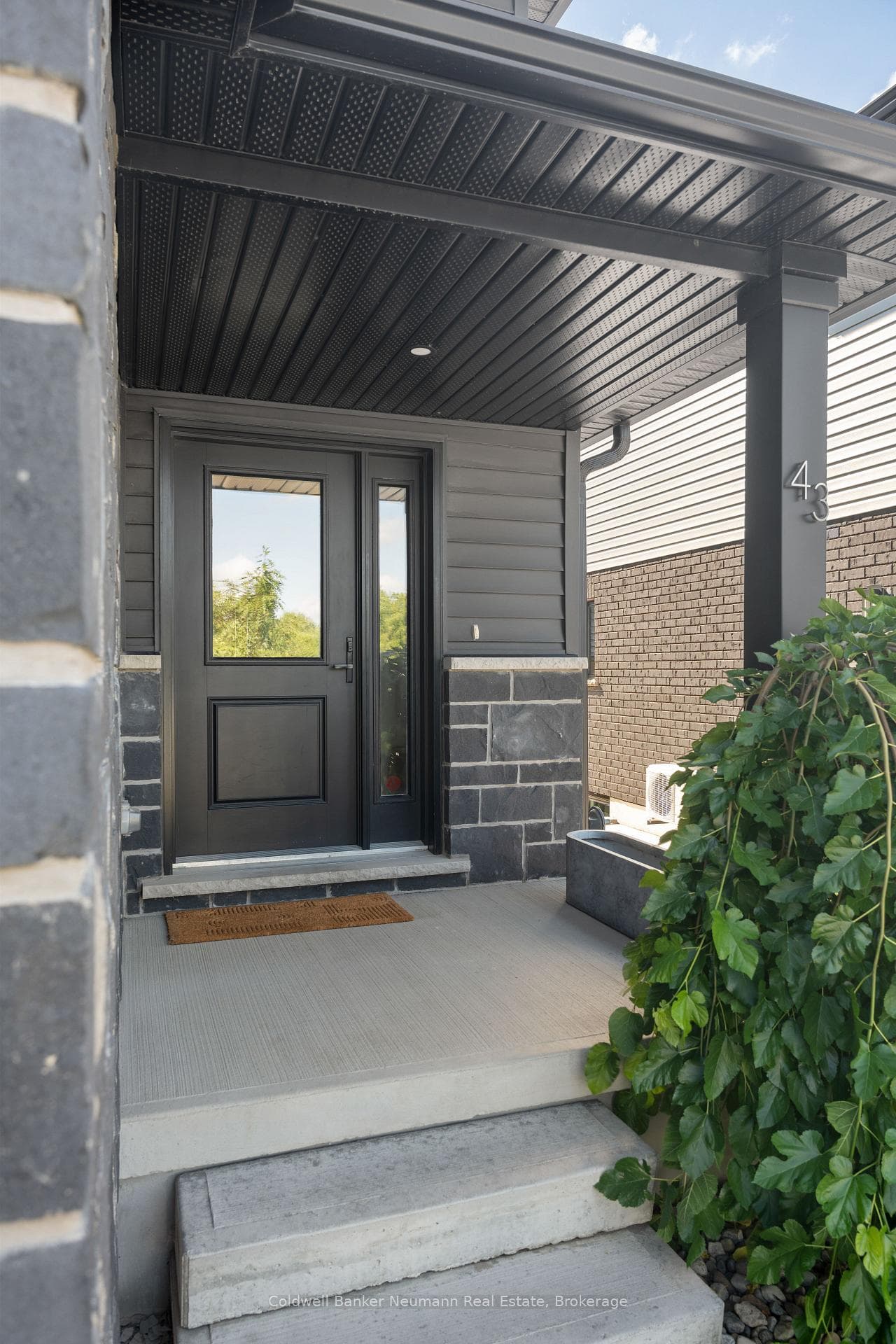 Covered Entrance
