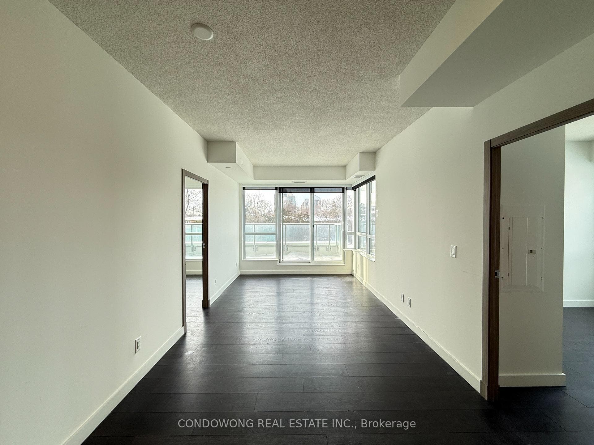 The whole unit is very bright and spacious