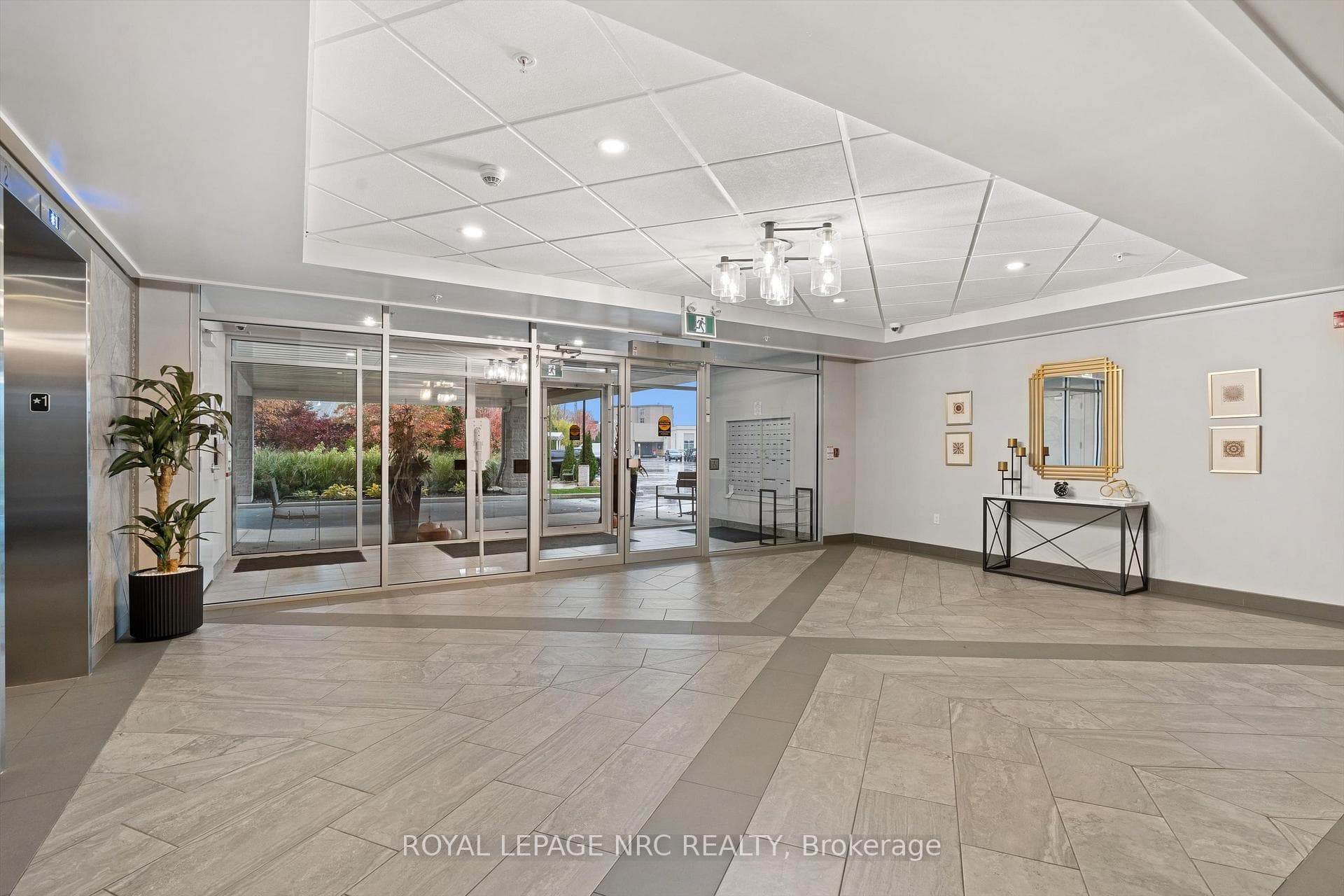 Secure Front Entrance