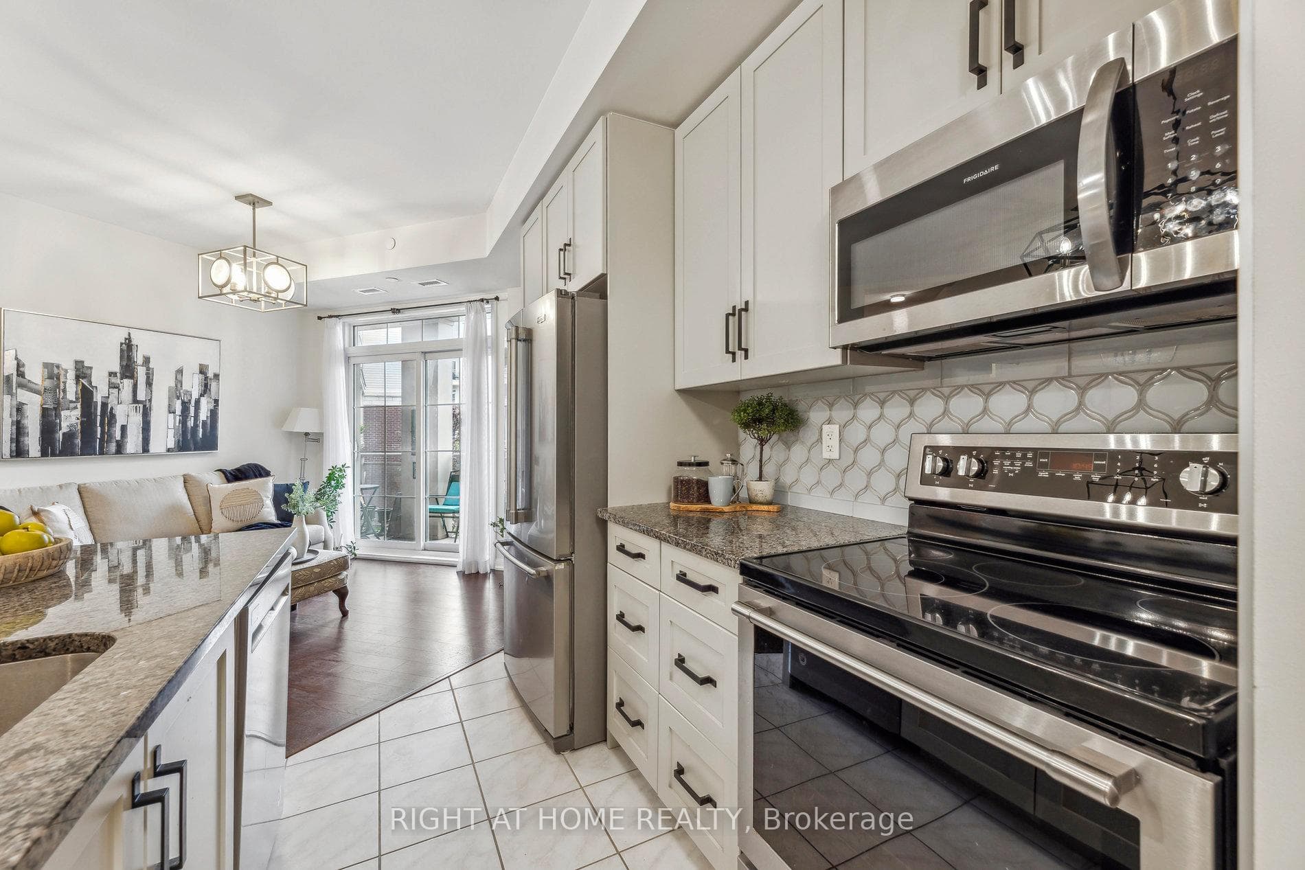 Kitchen to living room