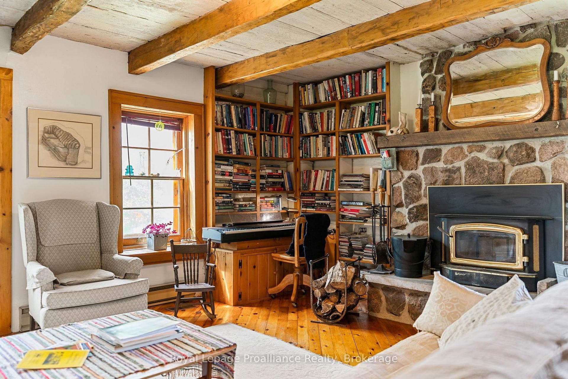 Living Room Fire Place