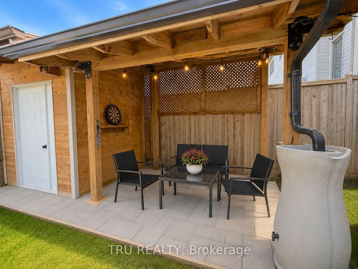 Backyard Gazebo.