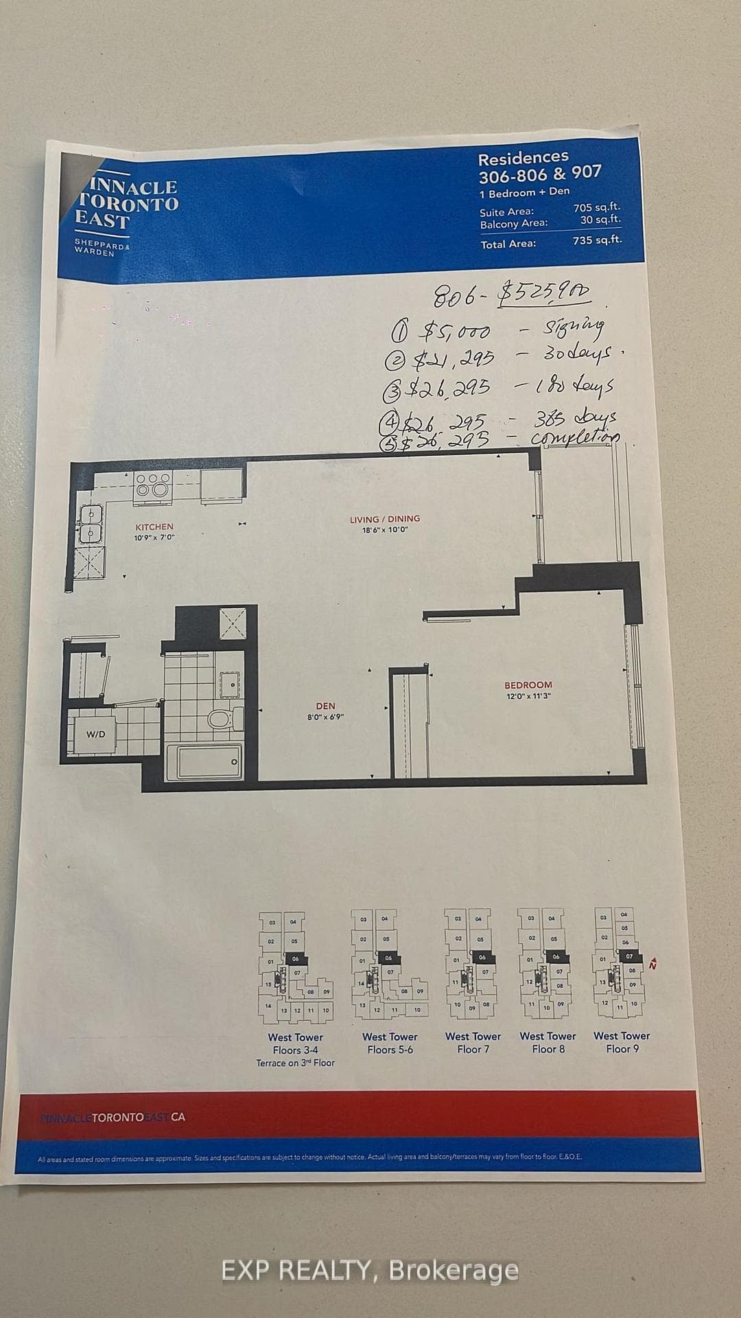 3260 Sheppard Avenue Unit 806 photo 11