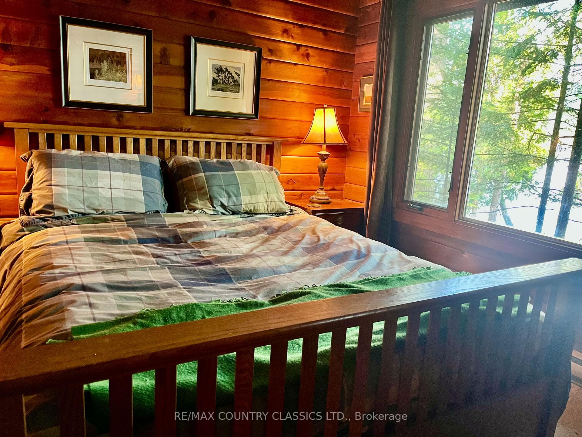 Primary Bedroom overlooks Lake