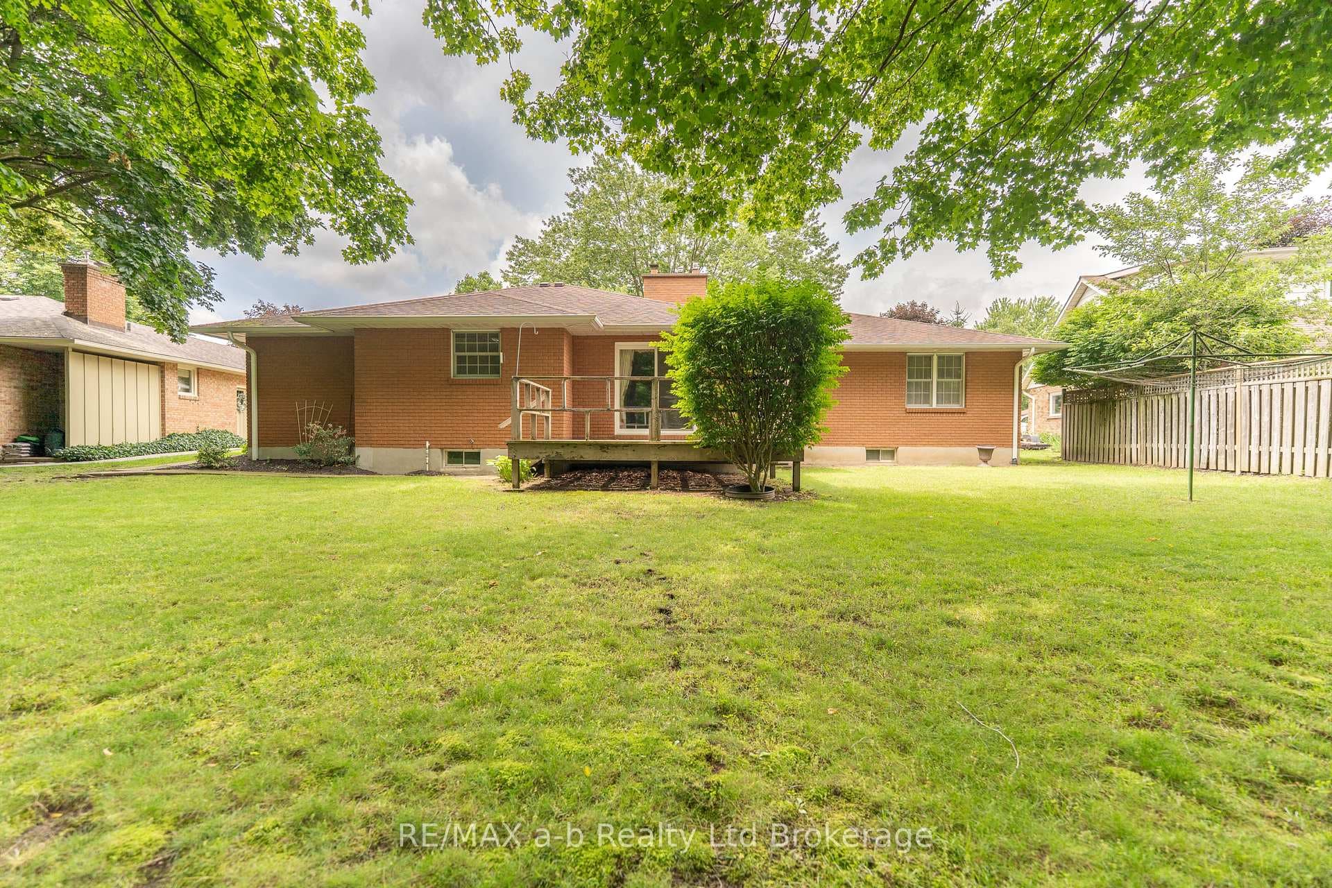 Rear View of Home