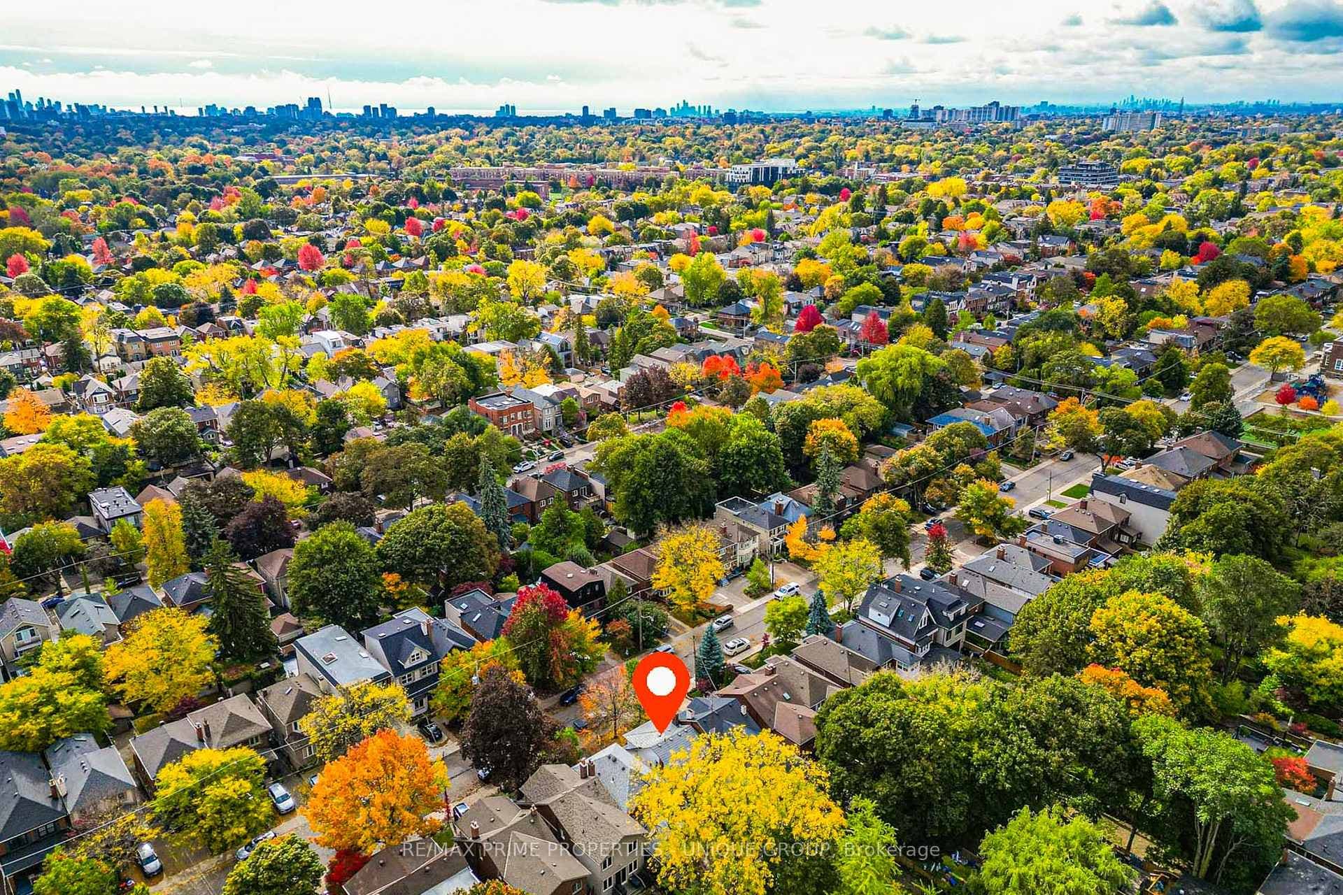 South west drone view of home