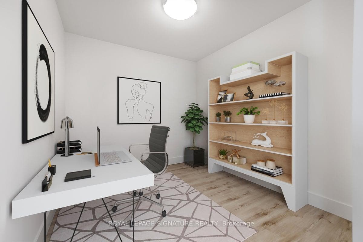 Staged Den