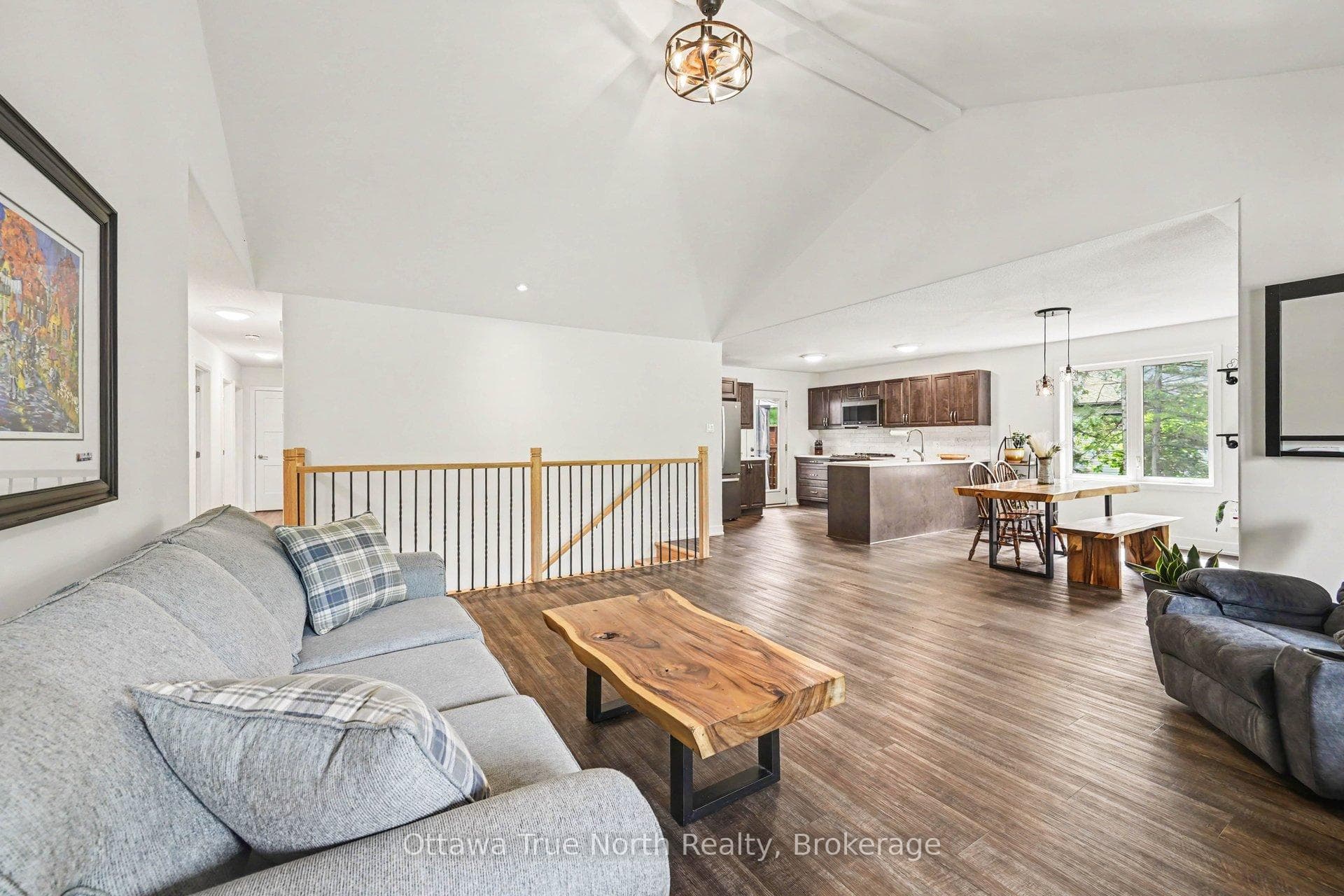 Living room/dining room/kitchen