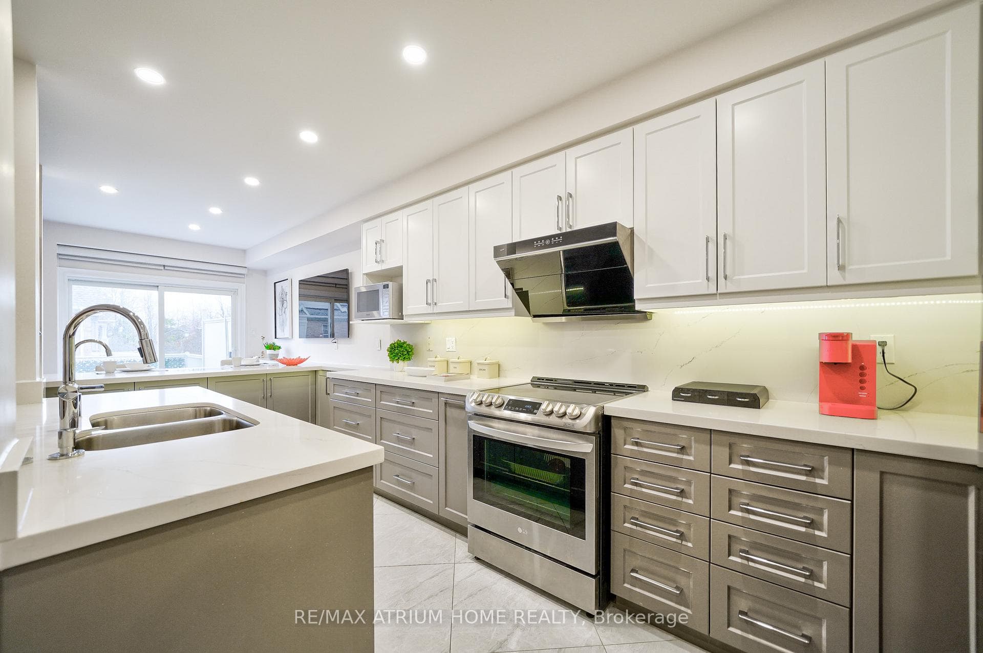 Fully Renovated Kitchen With Newer Appliances