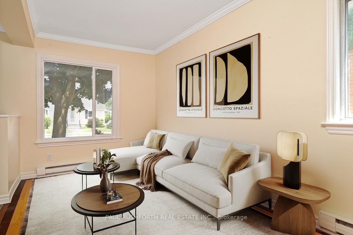 Unit A-Virtually Staged-Living Room