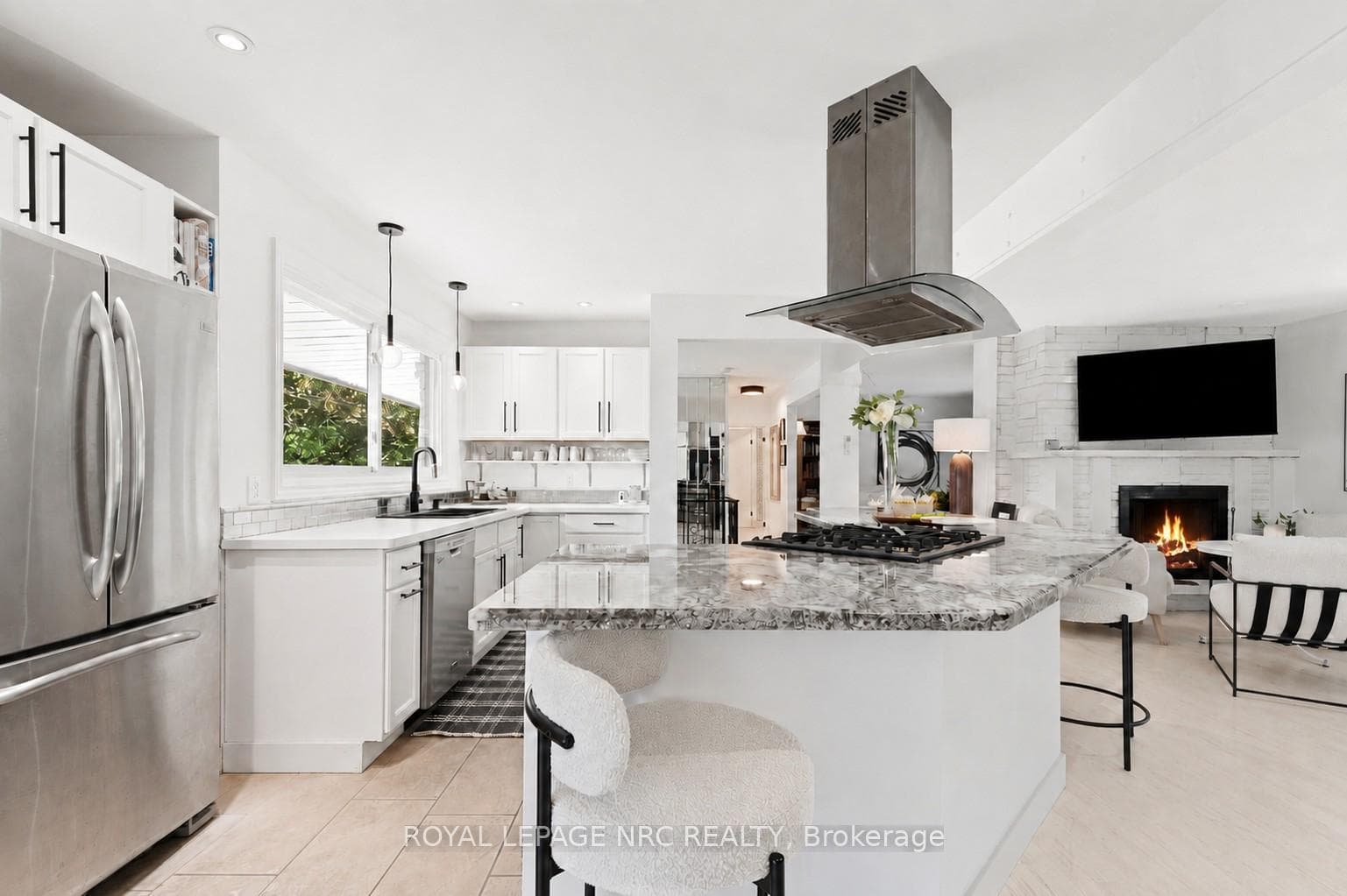 Granite Wrap Around Island