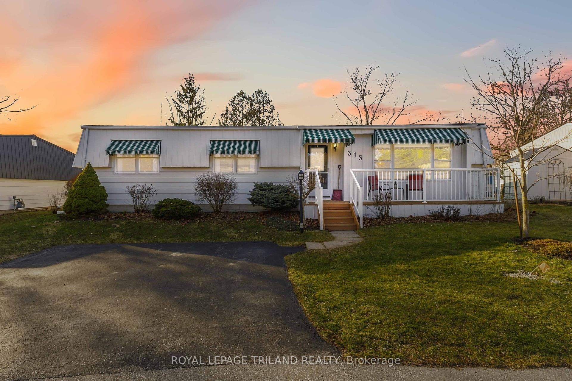 Grand Bend's sunsets in your west facing backyard!