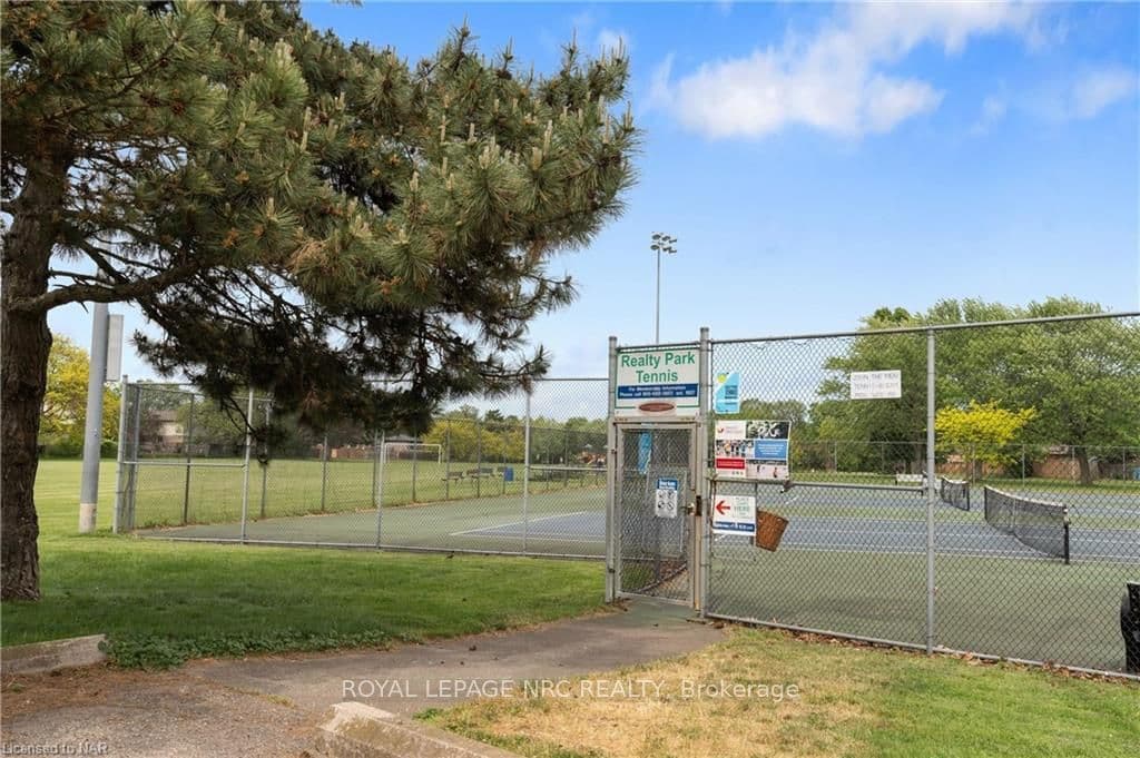 3 lit tennis courts just a short distance from 24
