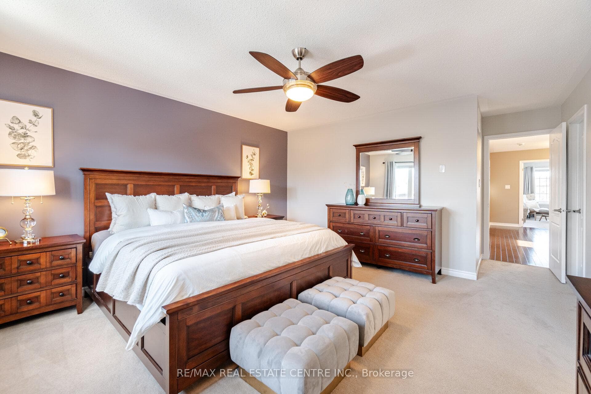 Primary Bedroom With Full Ensuite & Walk-In Closet