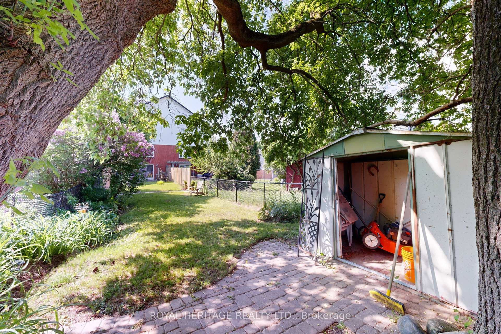 **Garden Shed At Back Of Property**