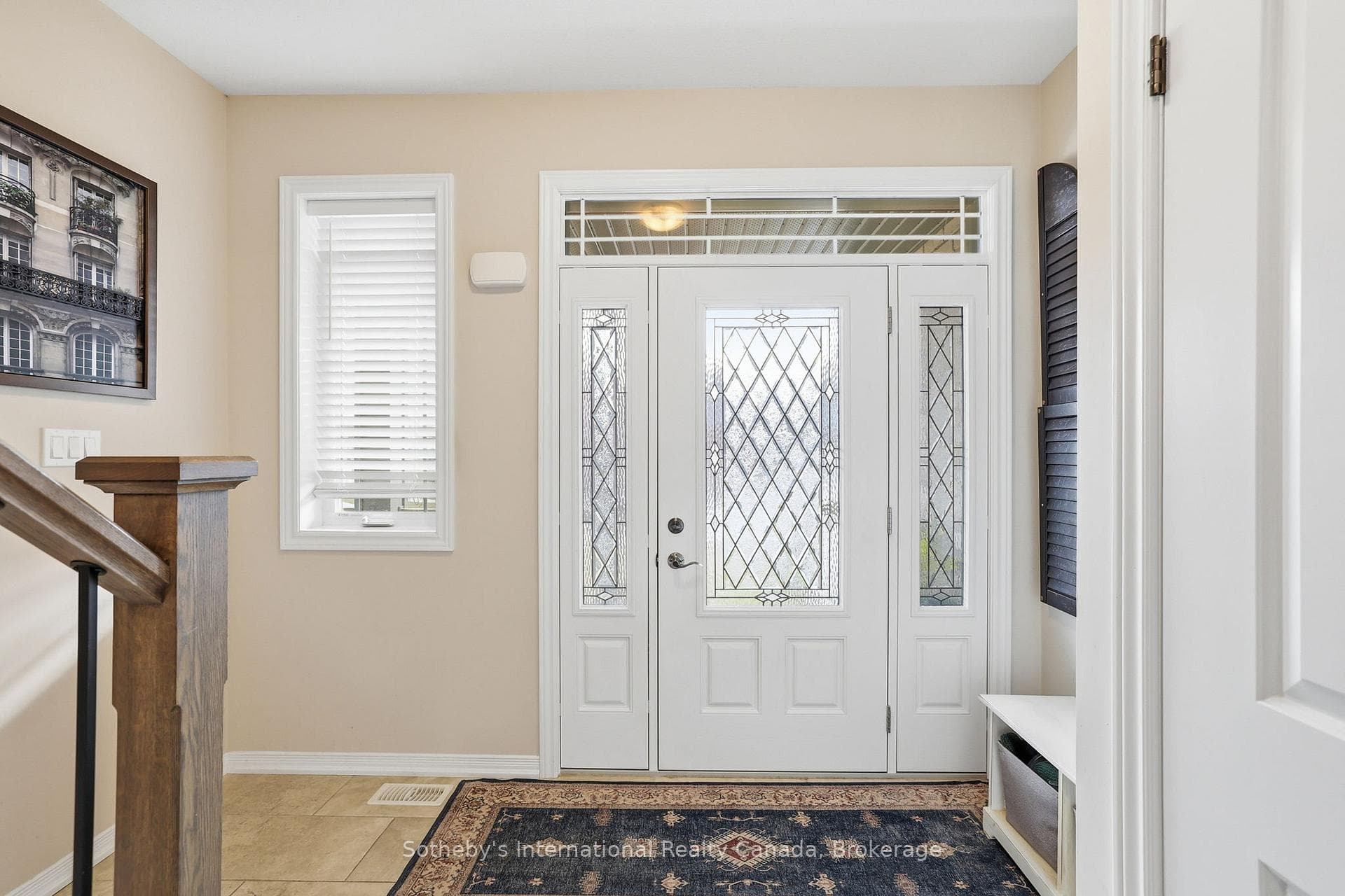 Welcoming front foyer
