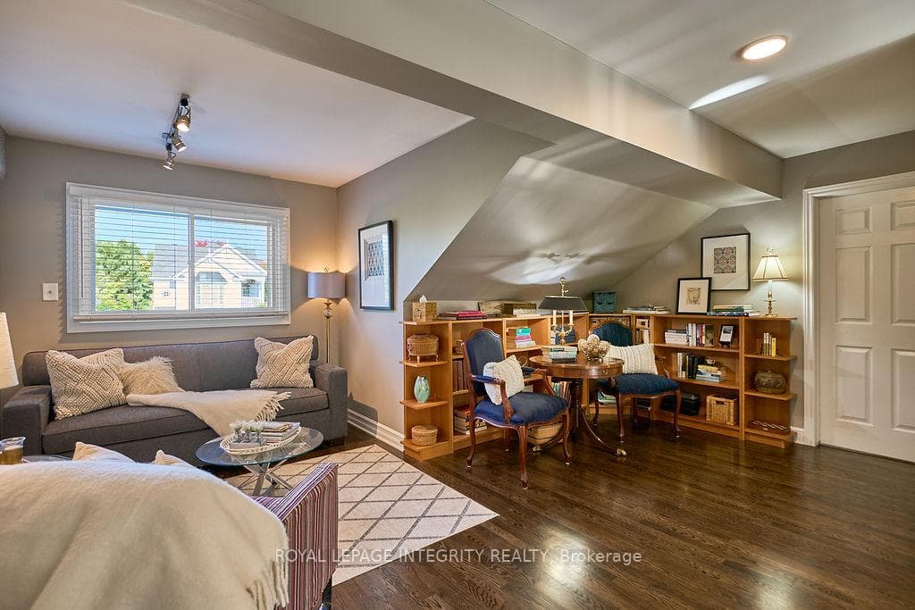 Loft reading area