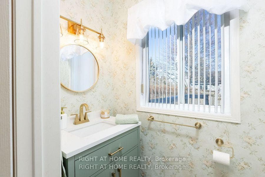 Renovated Powder Room