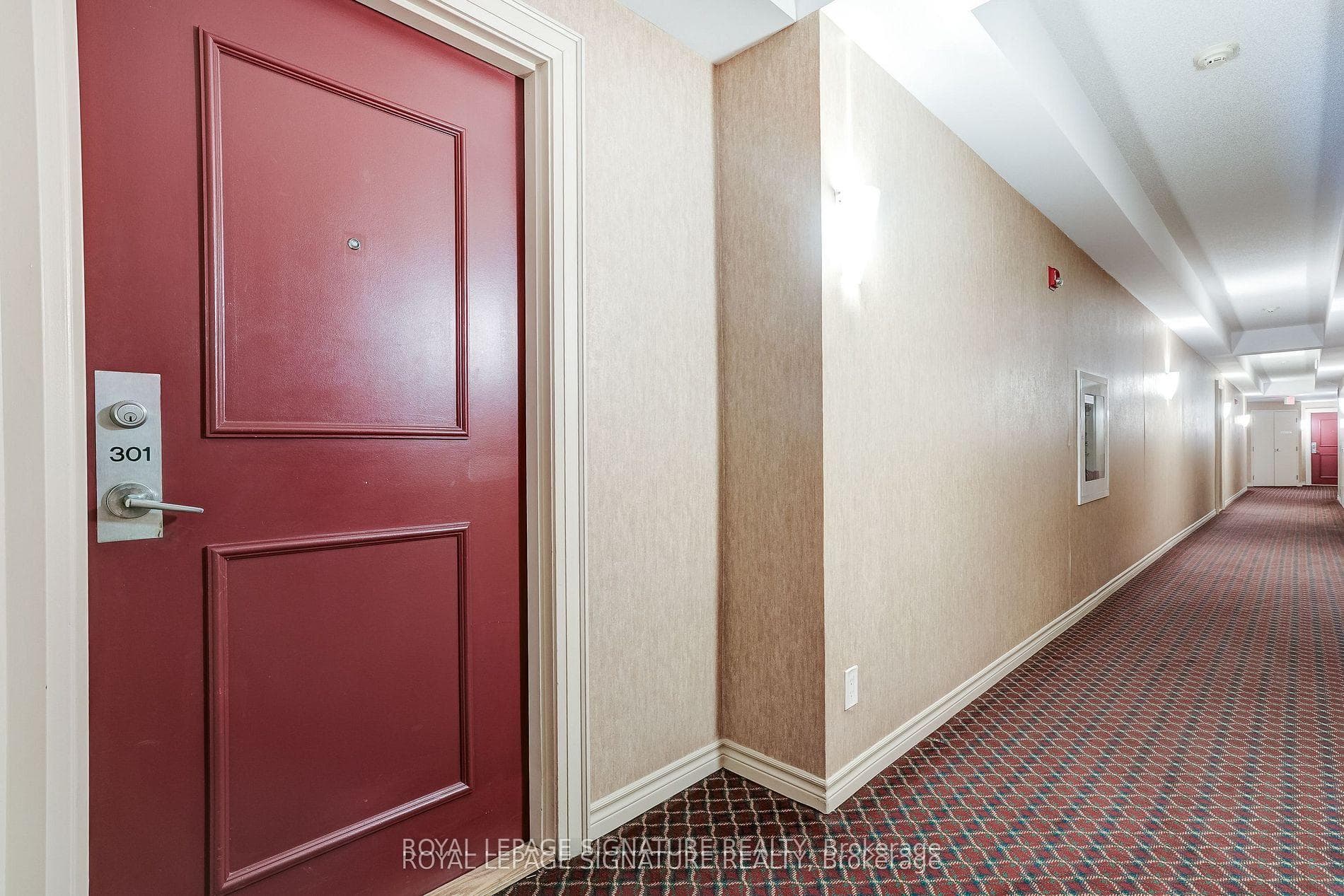 Entrance to Unit
