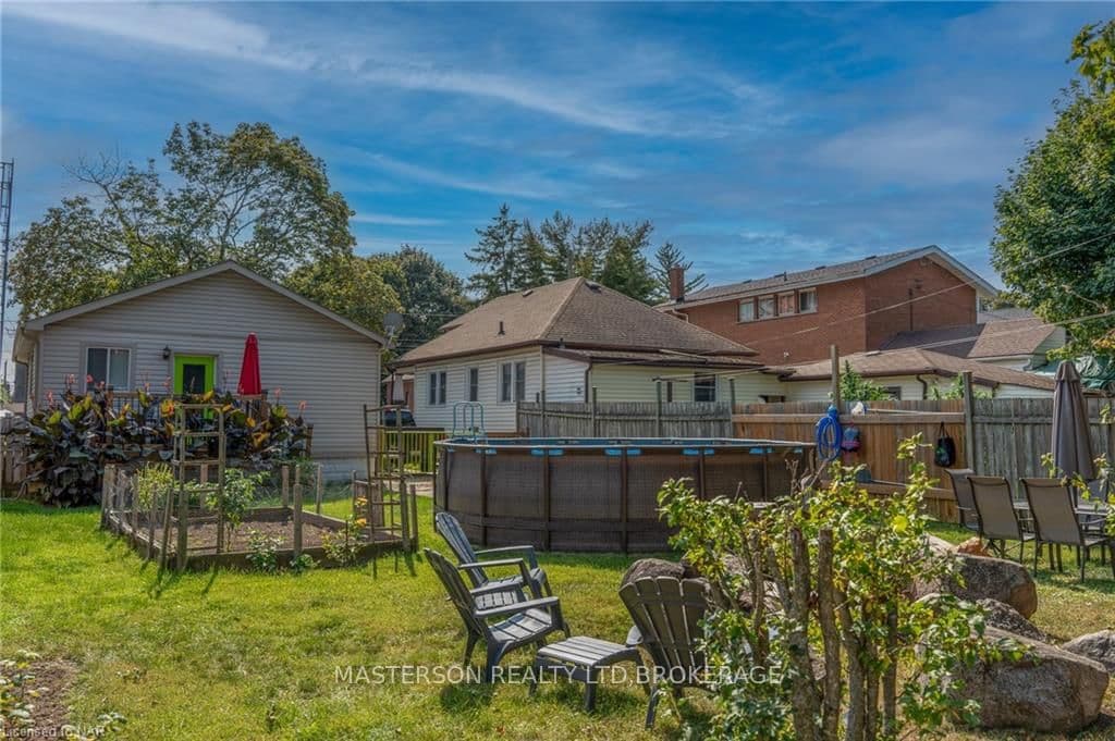 VIEW FROM REAR OF YARD