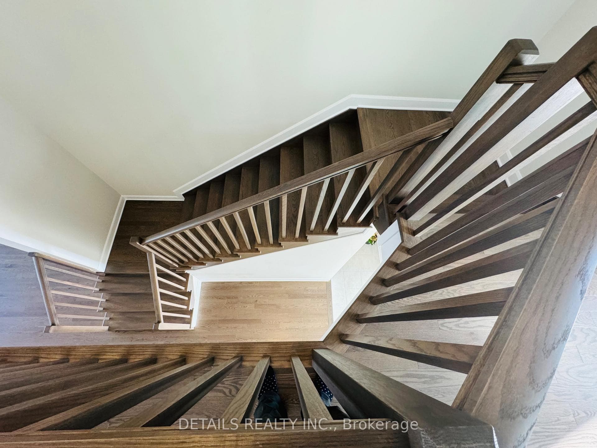 Hardwood stairs