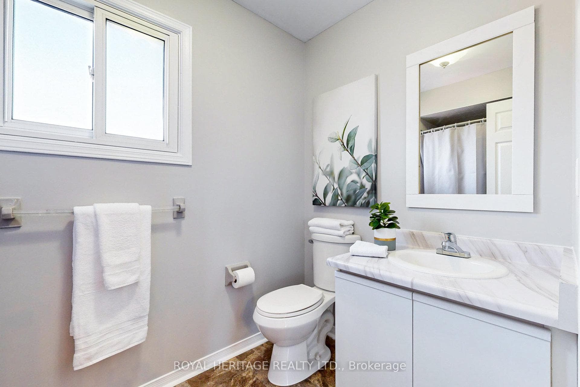 **Main Bath On Second Floor**