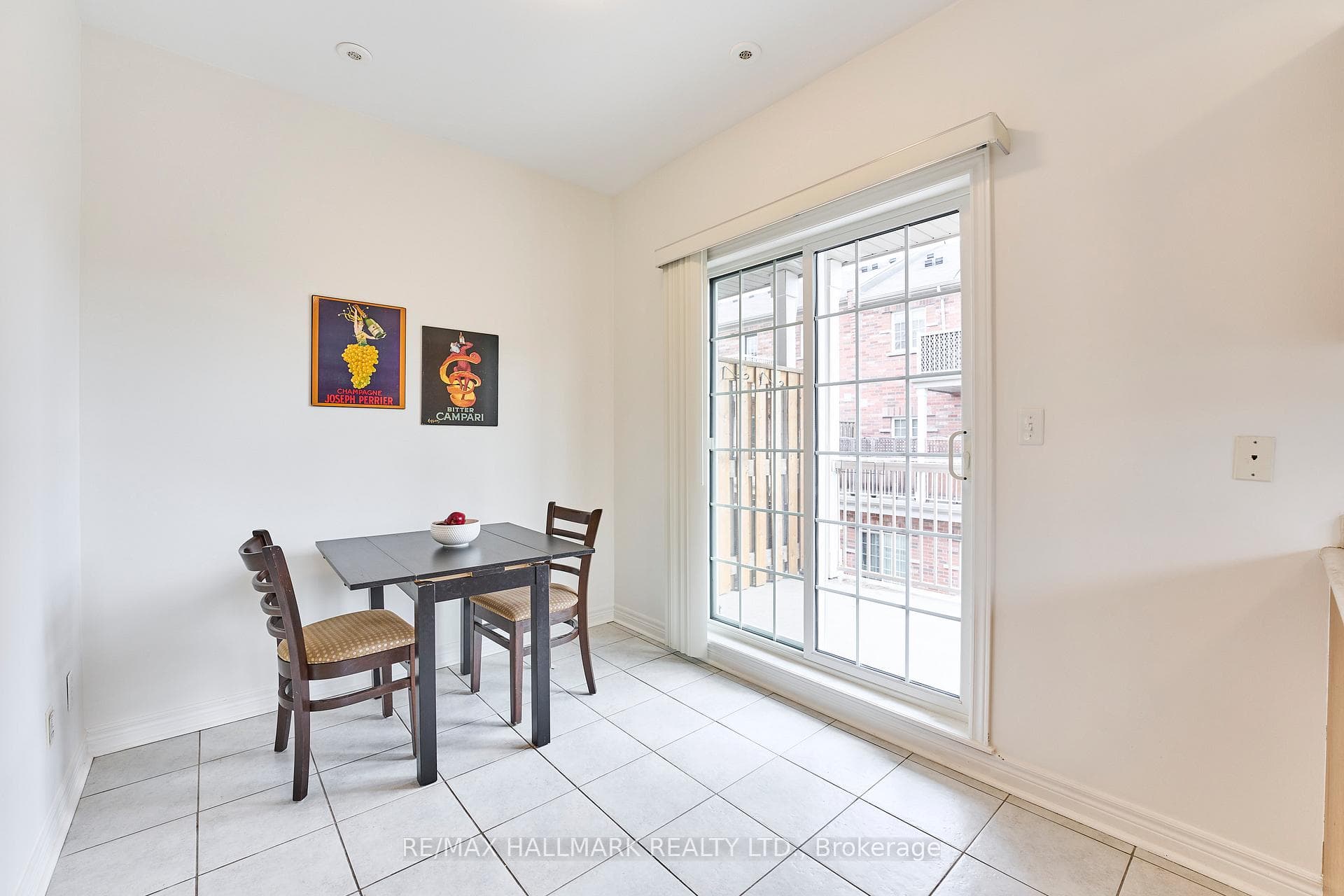 Dining Room with walk out to Balcony