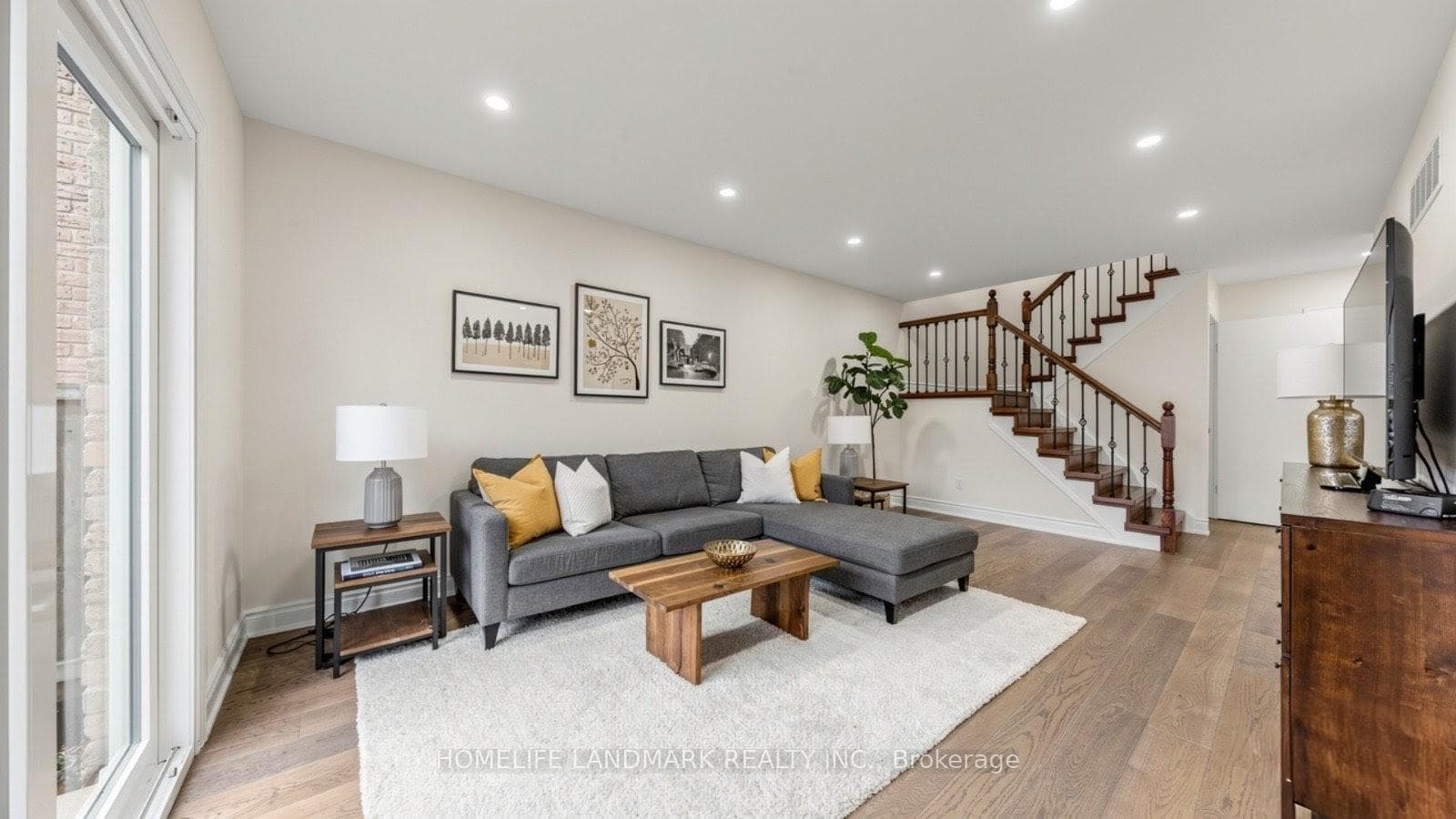 Living Room Virtual Staging