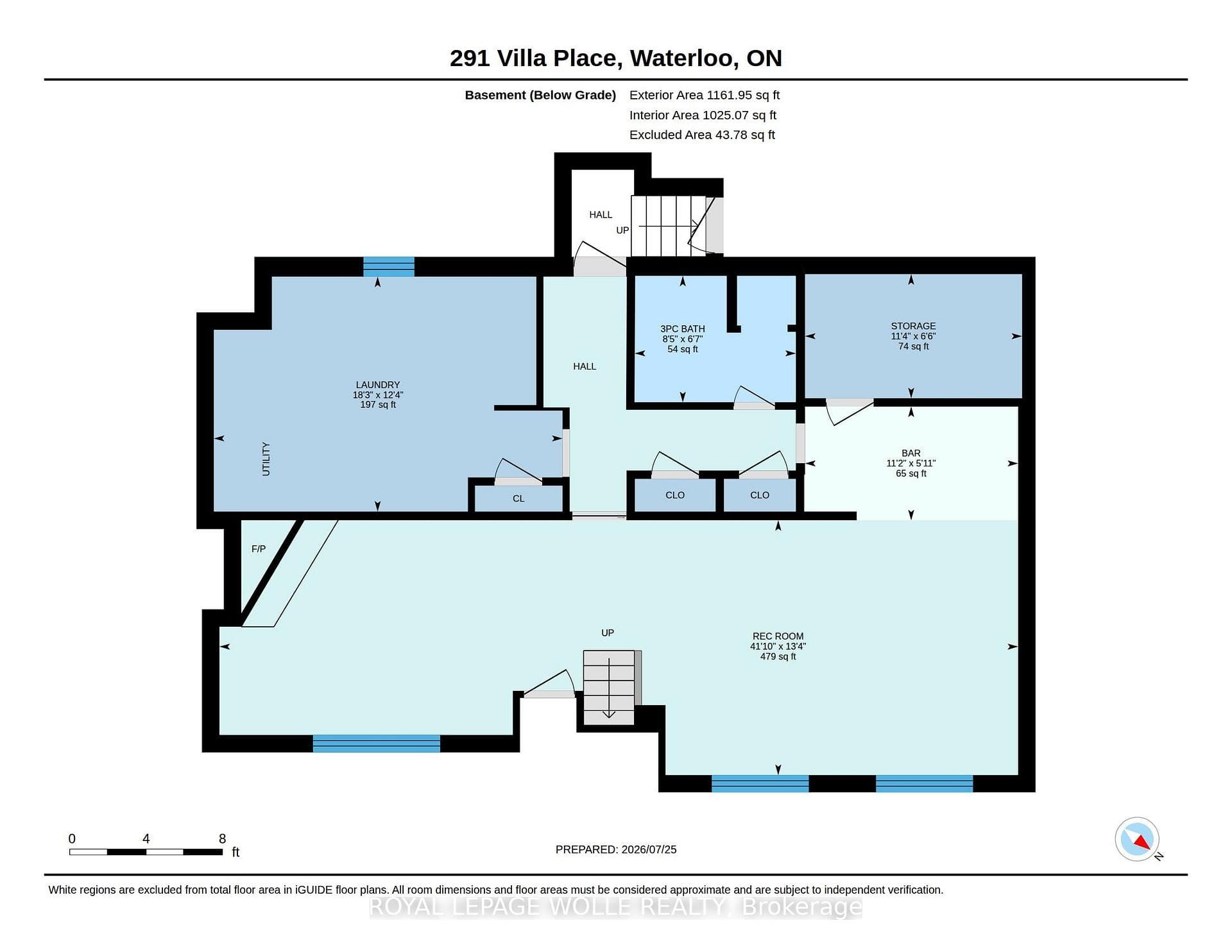 Lower Level Floor Plan