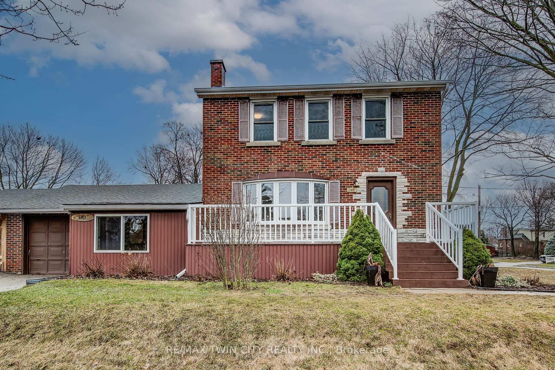 Front Exterior with large porch