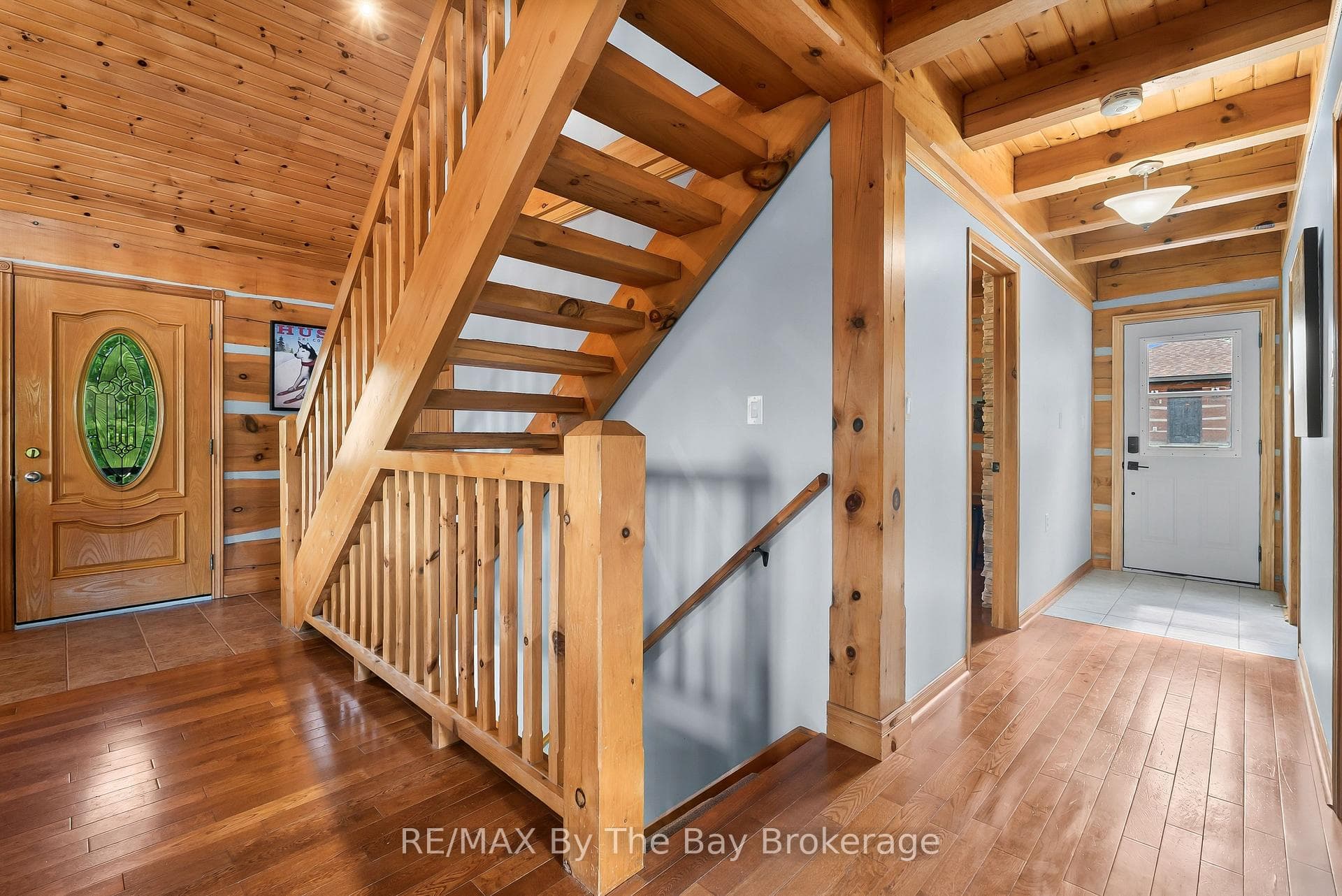stairs to lower level