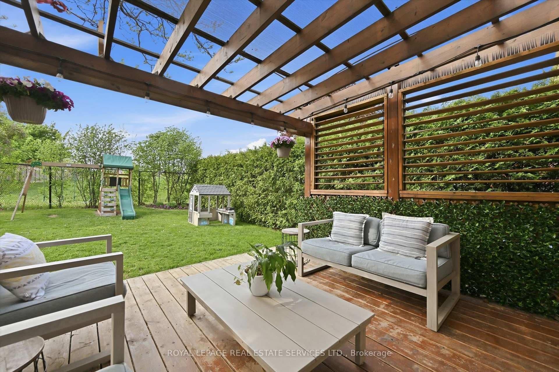 Private Backyard w/Oversized Deck w/Custom Pergola
