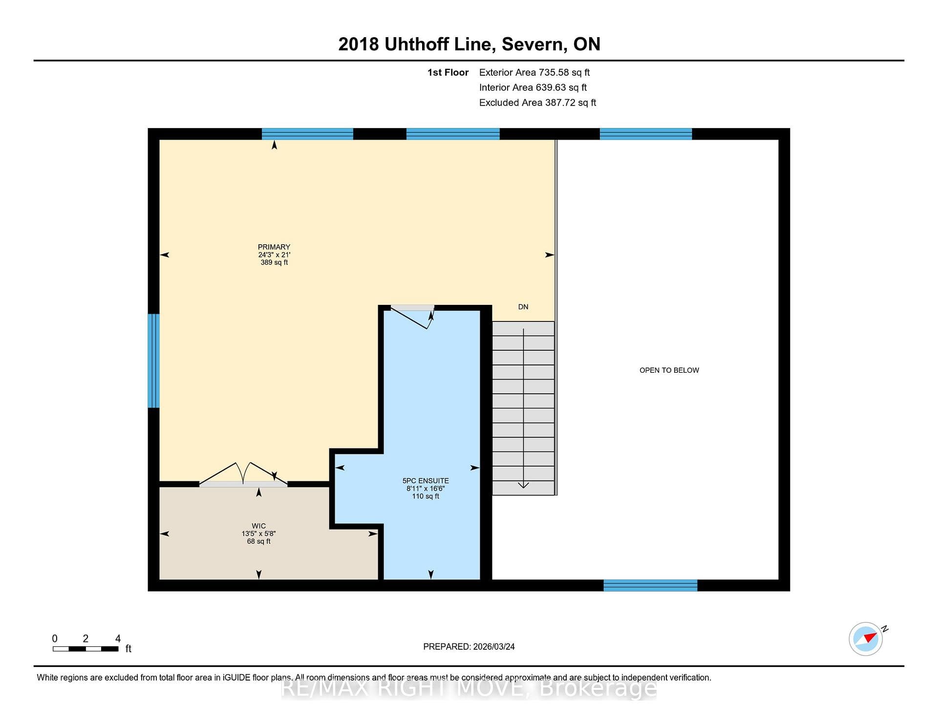 Upper (loft) level layout