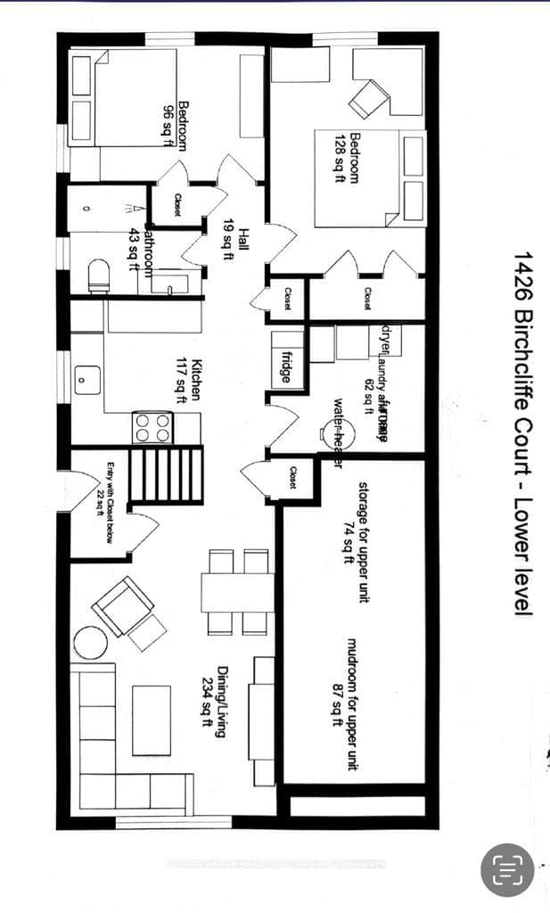 1426 Birchcliffe Court Unit lower photo 16