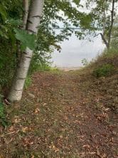Privately owned path to 260ft Private shoreline
