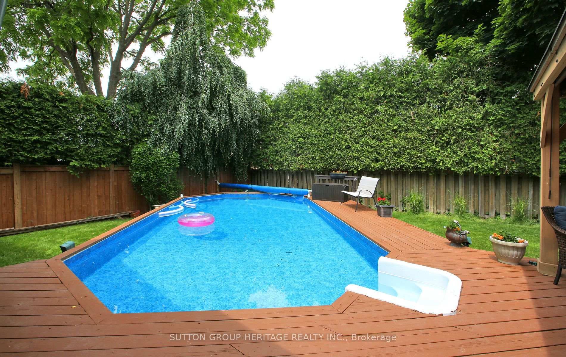 Very, very, private backyard