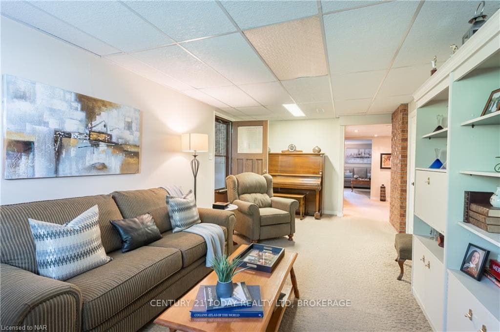 Family room with separate entrance to Sunroom