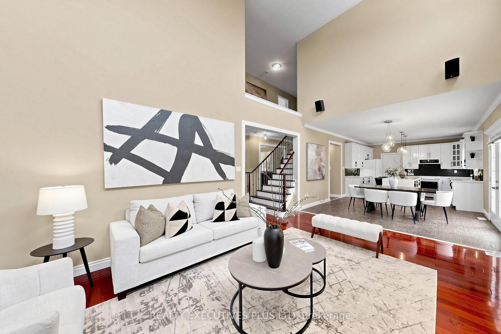 Open Concept to Large Kitchen