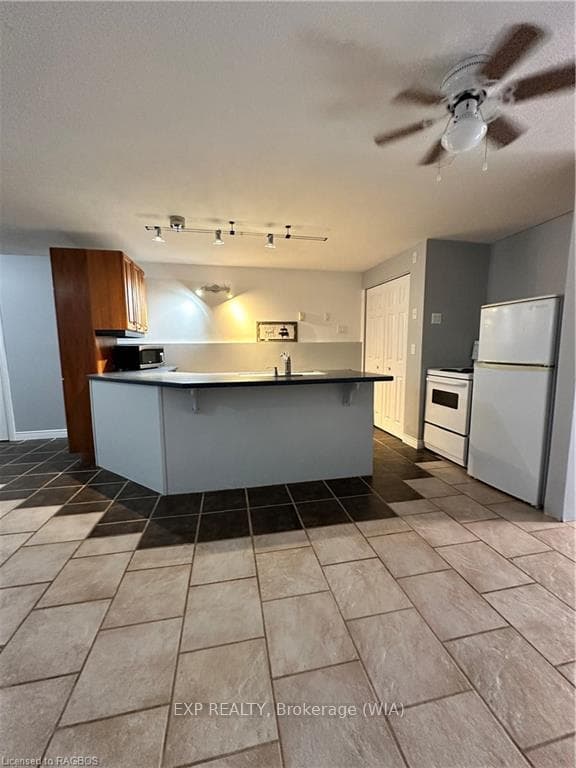 Basement Wet/Bar Kitchen with Separate Entrance